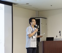 Code4Lib JAPANカンファレンス2016にて（2016年9月）
