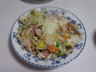 白菜と豆腐炒め