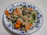 キャベツとひじきの温野菜サラダ