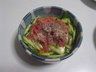 トマトと海藻の豆腐サラダ